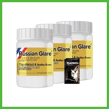 Vaveni Playboy Rusian Glare Tüylere Krem Nano 3 Adet X 50 Ml Rus Merhemi + Yanında Jel Arz