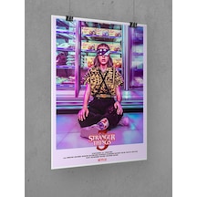 Stranger Things Poster 45x60cm Dizi Afişi - Kalın Kağıt Dijital Baskı