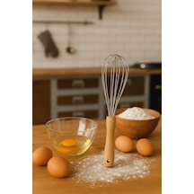 Paslanmaz Çelik Çırpıcı 30 Cm Metal