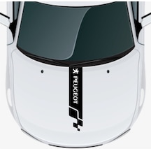 Peugeot 806 Için Uyumlu Aksesuar Oto Kaput Şerit Sticker