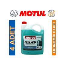 Motul Auto Cool Classic -25 Derece Antifriz 5 Lt Inugel 4 Adet