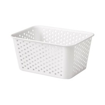 Ikea Plogsvang Sepet, Beyaz, 15x20x10 Cm