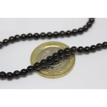 Dumanlı Kuvars Taşı Yarım Dizi 4 MM 18 CM Çok Renkli