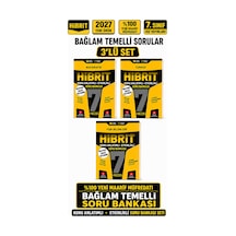 Hız 2027 7.sınıf Hibrit Matematik-türkçe-fen Konu Anlatımlı Etkinlikli Bağlam Temelli Soru Bankası Seti