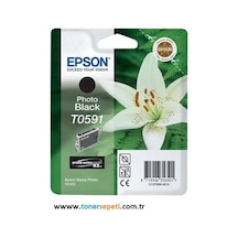 Tonersepeti Epson T0591-c13t05914020 Foto Siyah Kartuş