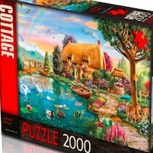 Ks Puzzle 2000 Parça Lakesıde Cottage Göl Kenarı Kır Evi