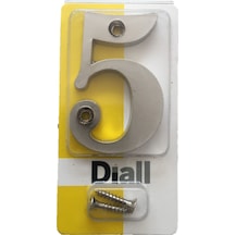 Metal Rakam Numara Vidalı Kapı Satin Kaplama Satin 5