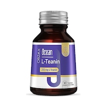 Orzax Ocean L-teanin İçeren Takviye Edici Gıda 200mg 30 Kapsül