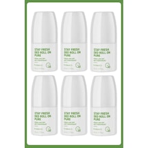 Stay Fresh Deo Roll On Pure 50 Ml Kadın 6 Adet