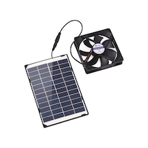 Dofolink 12v 3.84w Güneş Enerjili Evcil Hayvan Fanı, 3 Metre Kablolu, 2500 Rpm Hızlı Havalandırma, 87.18 Cfm Hava Akışı