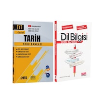 Ens Yayıncılık Tyt Tarih Ve Akm Dil Bilgisi Soru Bankası Seti 2 Kitap