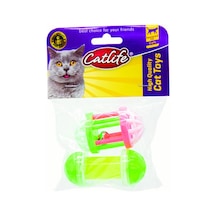 202471 Catlife Plastik Zilli Top Kedi Oyuncağı 2li