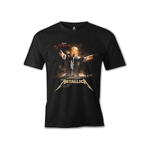 Metallica - James Concert Siyah Erkek Tshirt