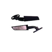 Universal Katlanır Ayna Racing Motor Uyumlu Siyah