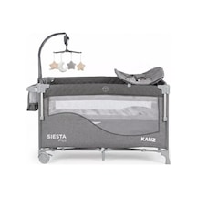 Kanz Siesta Plus Dönenceli Anne Yanı Oyun Parkı 70x120 Cm