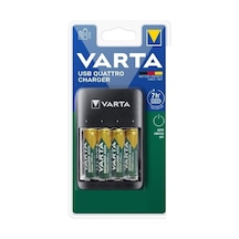Varta Promo Usb Quattro Şarj+pil Şarj Cihazı+4x2100 Aa Şarlı