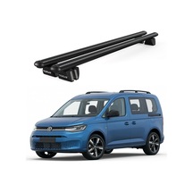 Pençe Volkswagen Caddy Life 5d 2015- Uyumlu Siyah Ara Atkı Port Bagaj Tavan Barı