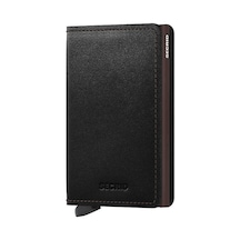 Secrid Slimwallet Original Kartlık Cüzdan, Siyah-kahve Çok Renkli