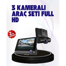 170 Geniş Açılı Araç Kamerası - 4.0' Ips Ekranlı Full Hd Dvr