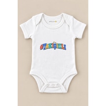 Babylimon Yakışıklı Beyaz Kısa Kollu Çıtçıtlı Bebek Zıbını Beyaz - 930083744 Beyaz