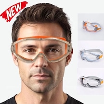 Trendooze Açık Kayak Ve Motosiklet Güvenlik Gözlükleri - Biçme Çalışması Orange