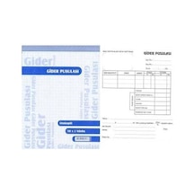 Gider Makbuzu Otokopili 50X2 Nusha 12 Li