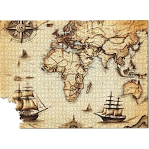 Btoys 1000 Parça Puzzle Piri Reis Haritası 1500'ler 9028