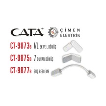1 Adet Cata Ct 9875 Magnetıc Ray Ek Parçası Beyaz