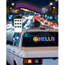 Led Matrix Panel Rgb Yazı Yazma Animasyonlu Telefon Kontrollü Akıllı Ekran Çokrenkli