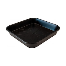 5 Adet Kare Saksı Tabağı 17 Cm