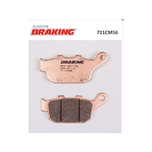 Braking 711cm56 2013-2018 Honda Cbr 500ruyumlu Arka Fren Balatası Sinterli Balata