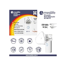 Taşınabilir Mini Mesh Nebulizatör Br-mn199 Sessiz Ve Yatarken Kullanım Imkanı