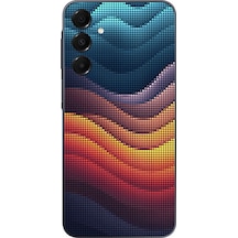 Samsung Galaxy A16 Uyumlu Noktalı Renkler Baskılı Silikon Kılıf Renkli