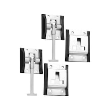 Gelişmiş Güvenlik Römork Kapısı Tutucu Rv Kapı Kılavuzu Kit Römork Kapı Mandal Tutucu 4pcs Beyaz Çinko
