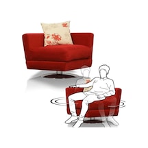 Seray Döner Ayaklı Tasarım Koltuk Seray/Sernil