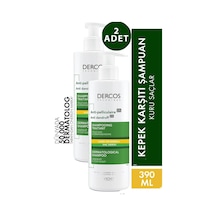 Vichy Dercos Dandruff Kuru Saçlar İçin Kepek Karşıtı Şampuan 2 x 390 ML