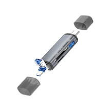 Ally Ads-307 3 In 1 Usb + Micro Usb + Type-c Otg Kart Okuyucu