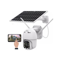 Wificam 4G Sim Kartlı 3 MP PTZ Solar Güneş Enerjili Kamera Türkçe Menü