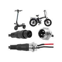 Powermaster 3 Pinli Ginger Elektrikli Bisiklet - Motosiklet - Araç Akü Şarj Konnektörü