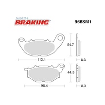 Yarı Metalik Ön Fren Balatası / Yamaha / Yzf R25 / 250cc / Ön / 2014-2015-2016-2017-2018-2019-2020-2021-2022-2023