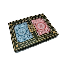 Kem Arrow, Poker Boyu, Standard Endeks, Kırmızı & Mavi, Çift Deste