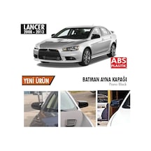 Mitsubishi Lancer Yarasa Ayna Kapağı Batman Parlak Siyah Piano Black