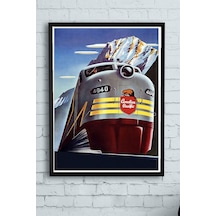 Pster11479 Kanada Çerçeveli Tablo 40x50cm 7/8 Yaş