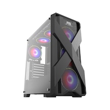 Powerboost Vk-E03C Usb 3.0 Atx Mesh 5X Ring Rainbo