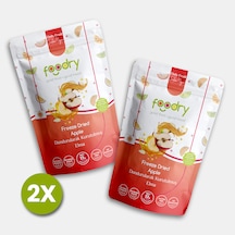 Freeze-dry Elma Freeze Dried Apple Dondurularak Kurutulmuş Meyve Kurusu 17gx2 34 G