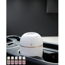 Mini Nemlendirici Usb Bağlantılı Led Işıklı 5 Esans Hediye