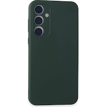 Newface Samsung Galaxy A15 4g Kılıf First Silikon - Koyu Yeşil