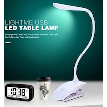 Şarj Edilebilir Dokunmatik Masa Lambası Usb Led Işık