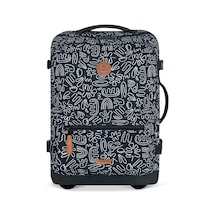 Cabaıa Cabaia Amiens Soft Suitcase Unisex Tekerlekli Valiz Orj Çok Renkli