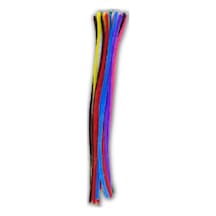 Şönil Renkli 50 Cm 25'li 1 Paket 50 Cm Renkli Tüylü Tel 25 Li 1 Paket